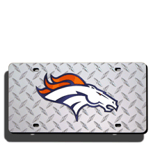 Denver Broncos License Plate Laser Tag