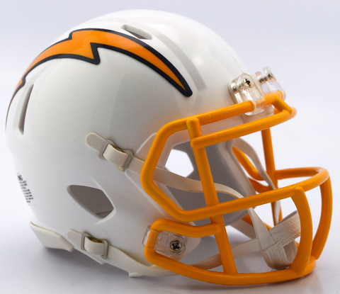 San Diego Chargers NFL Mini Speed Football Helmet <B>2017 Color Rush </B>