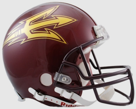 Arizona State Sun Devils Football Helmet <B>Maroon</B>