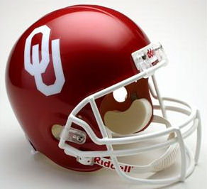 Oklahoma Sooners Full Size Replica Football Helmet