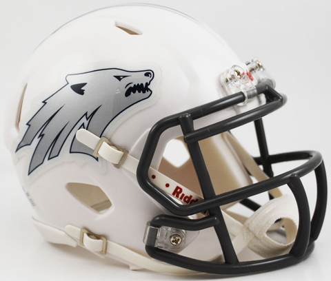 Nevada Wolfpack NCAA Mini Speed Football Helmet <B>Discontinued</B>