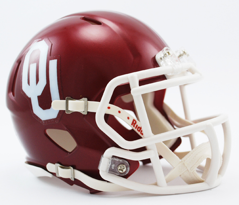 Oklahoma Sooners NCAA Mini Speed Football Helmet