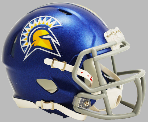 San Jose State Spartans NCAA Mini Speed Football Helmet