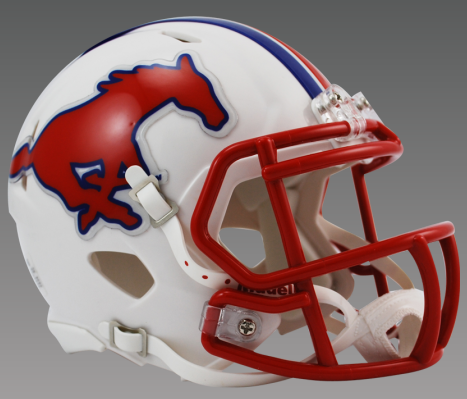 Southern Methodist (SMU) Mustangs NCAA Mini Speed Football Helmet