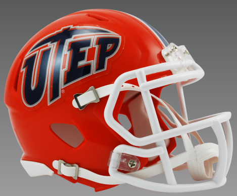 UTEP Miners NCAA Mini Speed Football Helmet