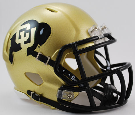 Colorado Buffaloes NCAA Mini Speed Football Helmet