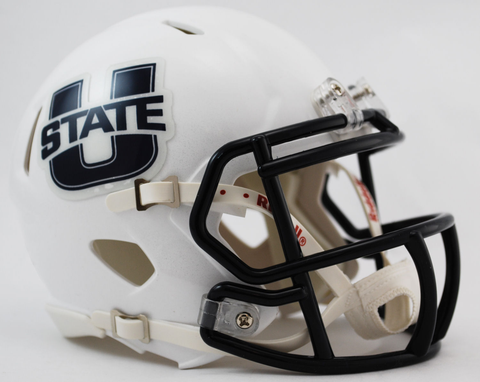 Utah State Aggies NCAA Mini Speed Football Helmet