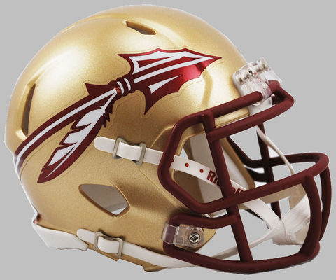 Florida State Seminoles NCAA Mini Speed Football Helmet <B>2014 New</B>