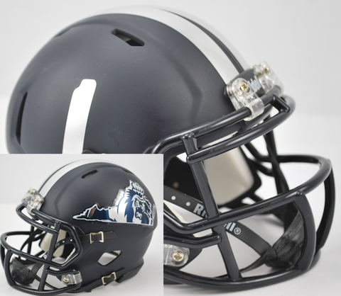 Old Dominion Monarchs NCAA Mini Speed Football Helmet <B>Matte Navy</B>