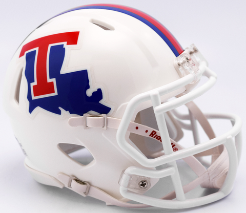 Louisiana Tech Bulldogs NCAA Mini Speed Football Helmet <B>White</B>