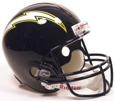 San Diego Chargers 1988 to 2006 Full Size Replica Throwback Helmet