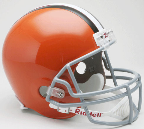 Cleveland Browns 2006 to 2014 Full Size Replica Throwback Helmet