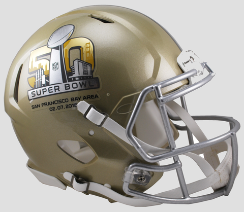 Super Bowl 50 Speed Football Helmet