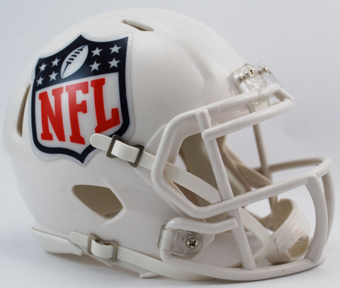 NFL Shield Logo Mini Speed Football Helmet