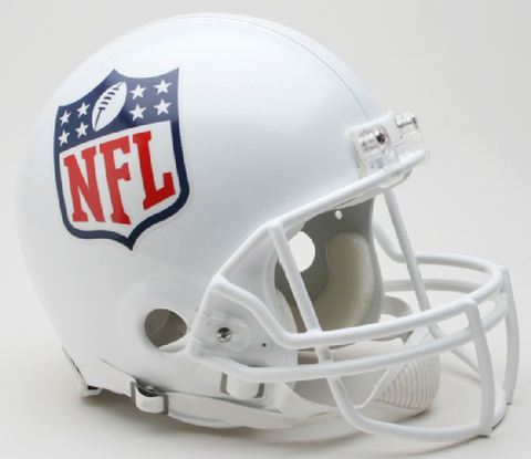 NFL Shield Logo Football Helmet