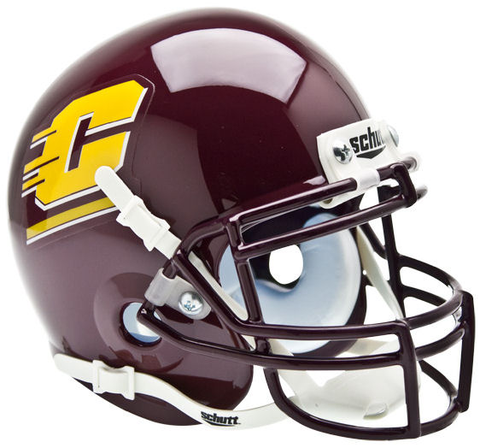 Central Michigan Chippewas Mini XP Authentic Helmet Schutt