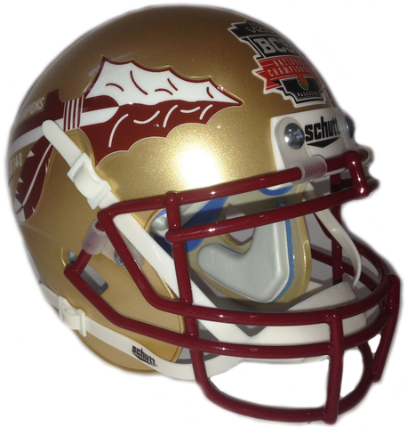 Florida State Seminoles 2013 BCS National Champions Authentic College XP Football Helmet Schutt