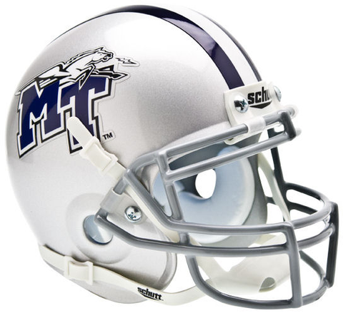 Middle Tenn St Blue Raiders Mini XP Authentic Helmet Schutt