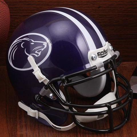 North Alabama Lions Mini XP Authentic Helmet Schutt