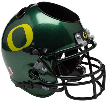 Oregon Ducks Miniature Football Helmet Desk Caddy