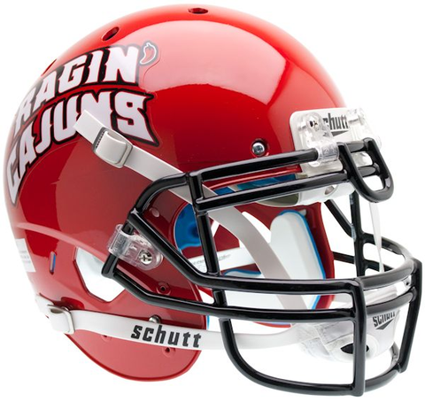 Louisiana (Lafayette) Ragin Cajuns Authentic College XP Football Helmet Schutt