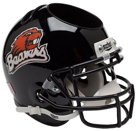 Oregon State Beavers Miniature Football Helmet Desk Caddy