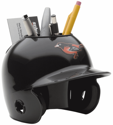 Baltimore Orioles Miniature Batters Helmet Desk Caddy