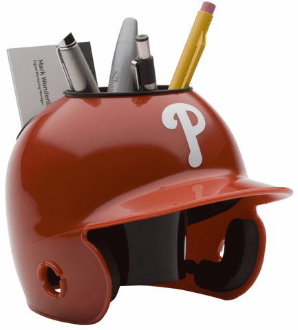 Philadelphia Phillies Miniature Batters Helmet Desk Caddy