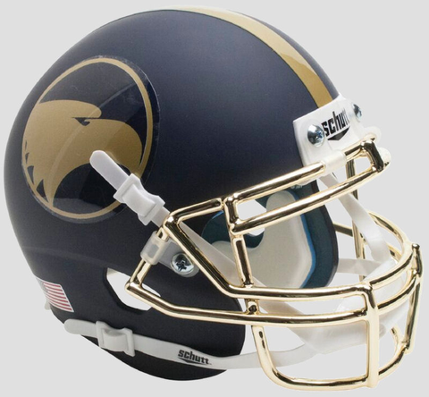 Georgia Southern Eagles Full XP Replica Football Helmet Schutt <B>Matte Blue</B>