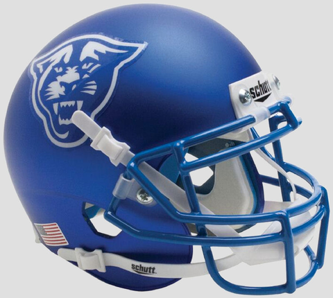 Georgia State Panthers Mini XP Authentic Helmet Schutt <B>Blue</B>