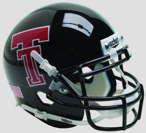 Texas Tech Red Raiders Authentic College XP Football Helmet Schutt <B>Black</B>