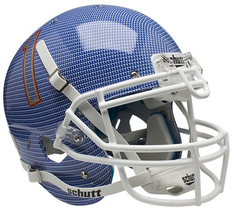 Tulsa Golden Hurricane Authentic College XP Football Helmet Schutt <B>Carbon Fiber</B>