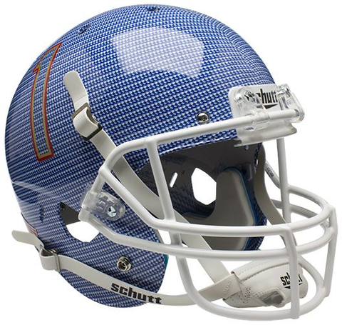 Tulsa Golden Hurricane Full XP Replica Football Helmet Schutt <B>Carbon Fiber</B>