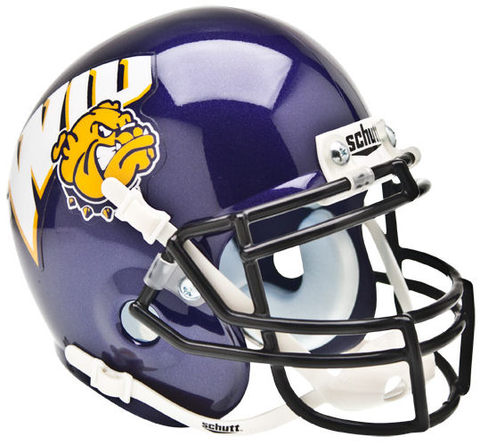 Western Illinois Leathernecks Mini XP Authentic Helmet Schutt