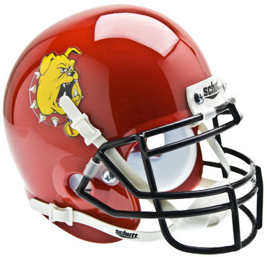 Ferris State Bulldogs Mini XP Authentic Helmet Schutt