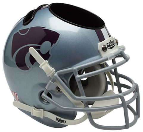 Kansas State Wildcats Miniature Football Helmet Desk Caddy