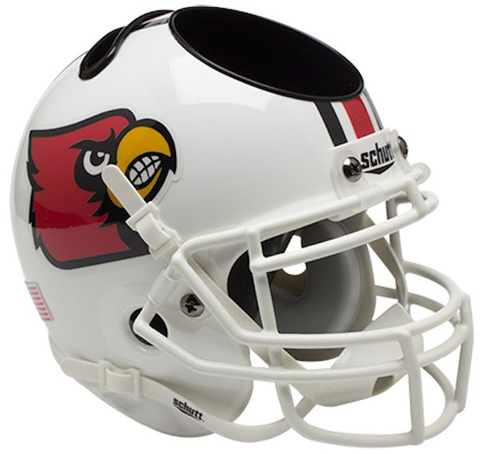 Louisville Cardinals Miniature Football Helmet Desk Caddy