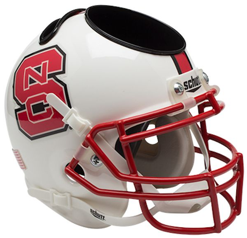 North Carolina State Wolfpack Miniature Football Helmet Desk Caddy