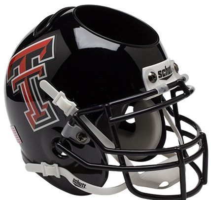 Texas Tech Red Raiders Miniature Football Helmet Desk Caddy