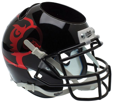 Louisville Cardinals Miniature Football Helmet Desk Caddy <B>Black</B>