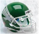 North Texas Mean Green Authentic College XP Football Helmet Schutt <B>Green Eagle</B>