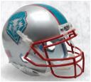 New Mexico Lobos Authentic College XP Football Helmet Schutt <B>Blue Decal</B>