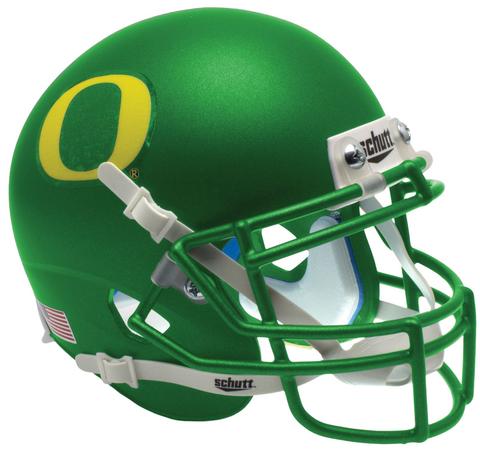 Oregon Ducks Mini XP Authentic Helmet Schutt <B>Apple</B>