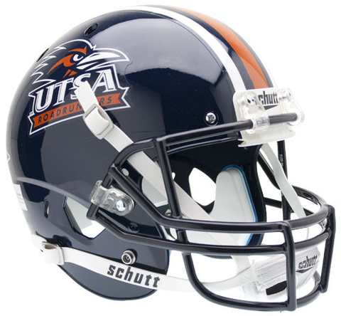 UTSA Roadrunners Full XP Replica Football Helmet Schutt