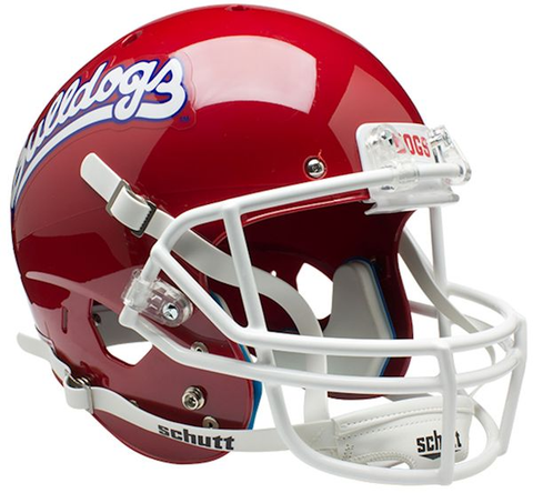 Fresno State Bulldogs Full XP Replica Football Helmet Schutt Scarlet