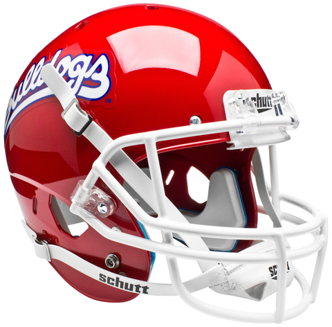 Fresno State Bulldogs Mini XP Authentic Helmet Schutt <B>Scarlet</B>