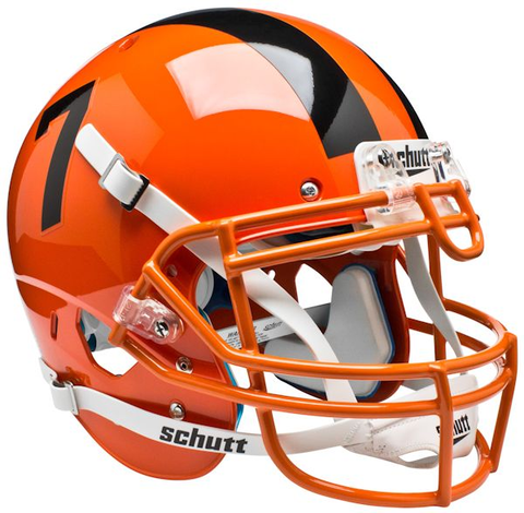 Oregon State Beavers Authentic College XP Football Helmet Schutt <B>Orange</B>