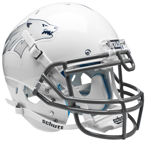 Nevada Wolfpack Authentic College XP Football Helmet Schutt <B>White</B>