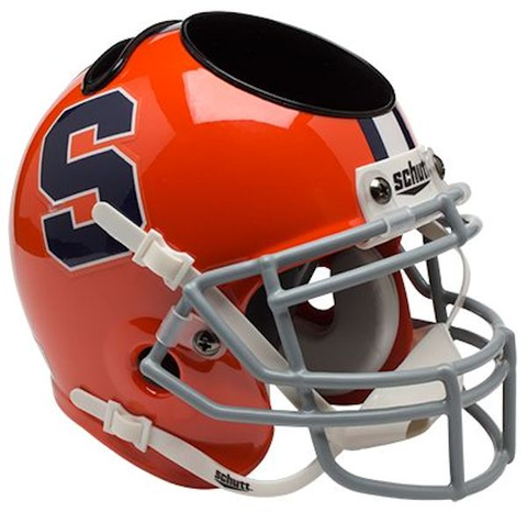 Syracuse Orangemen Miniature Football Helmet Desk Caddy