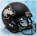 Northern Illinois Huskies Authentic College XP Football Helmet Schutt <B>Matte Black</B>